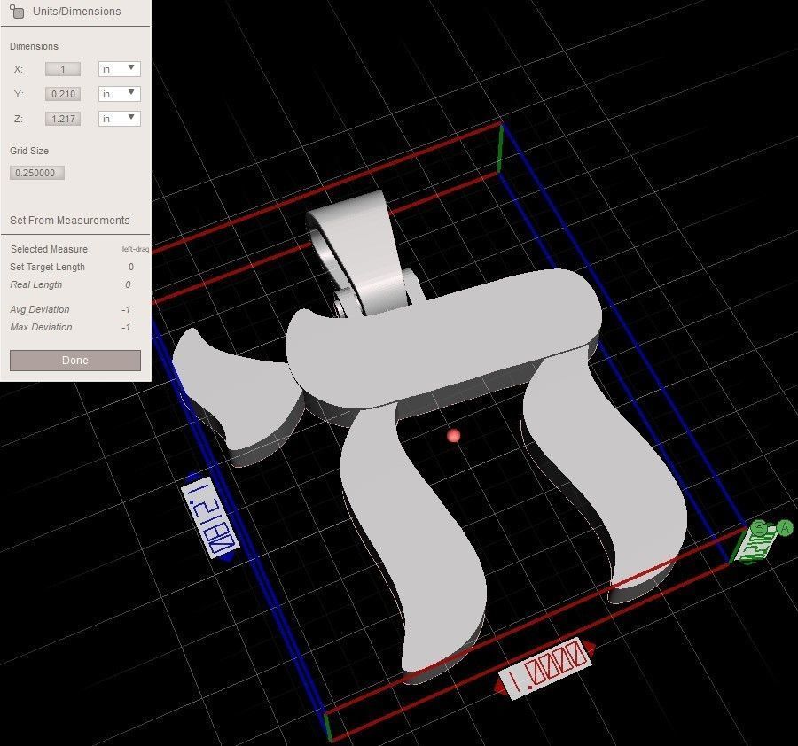 Jewish Chai Pendant 3D Print model 3D print model_10