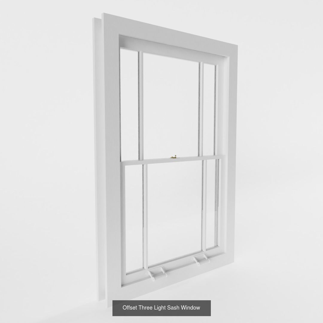 Sash Windows 3D Model Collection_3