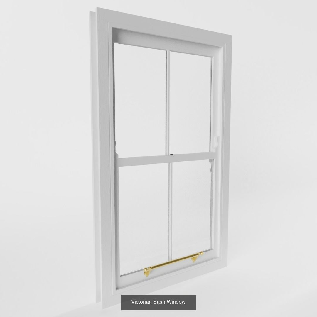 Sash Windows 3D Model Collection_1