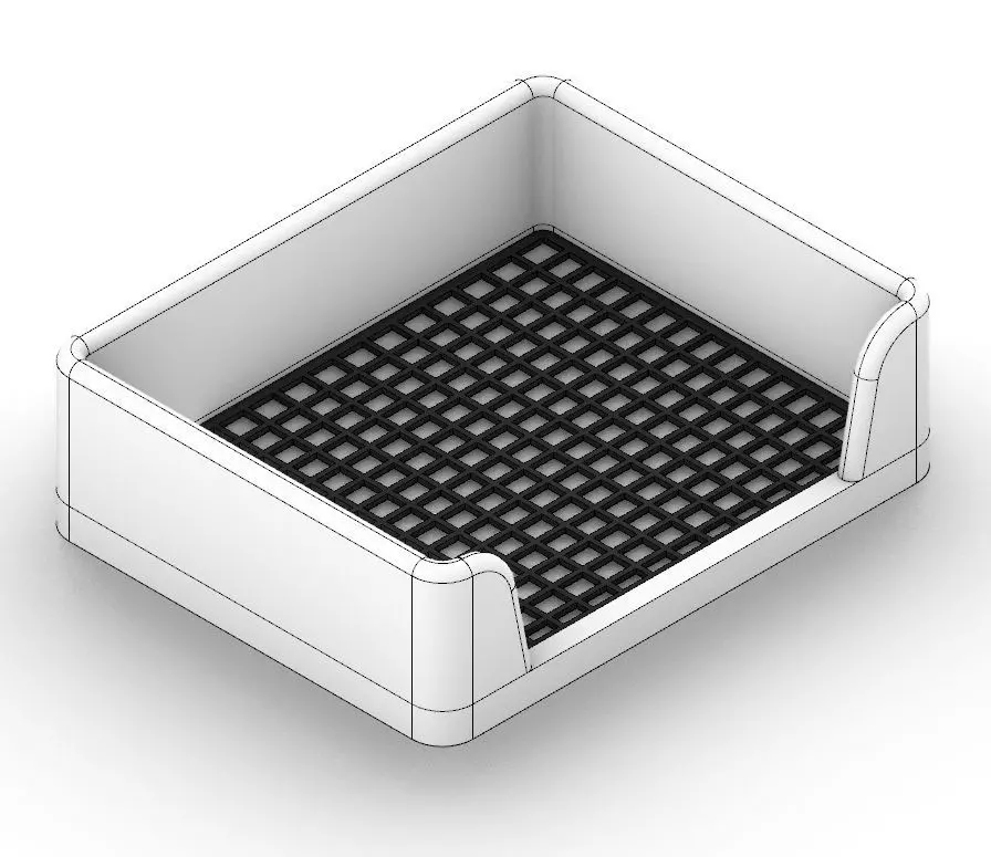 Sand Tray For Cat 3D model