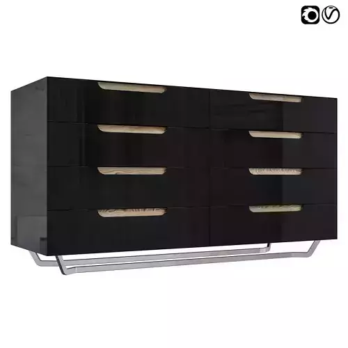 Chest of drawers NS 02 3D model