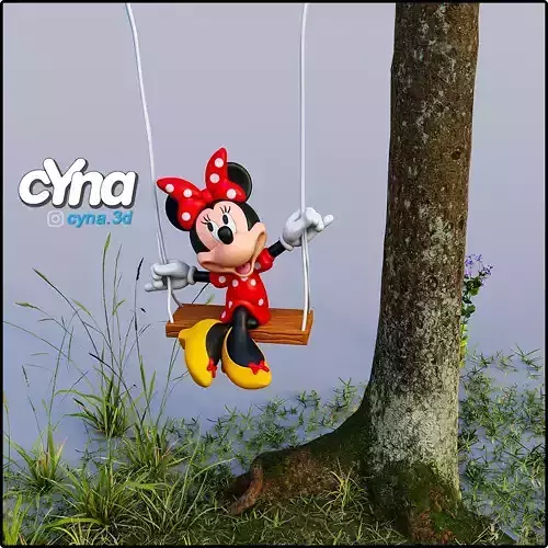 Minnie on Swing -