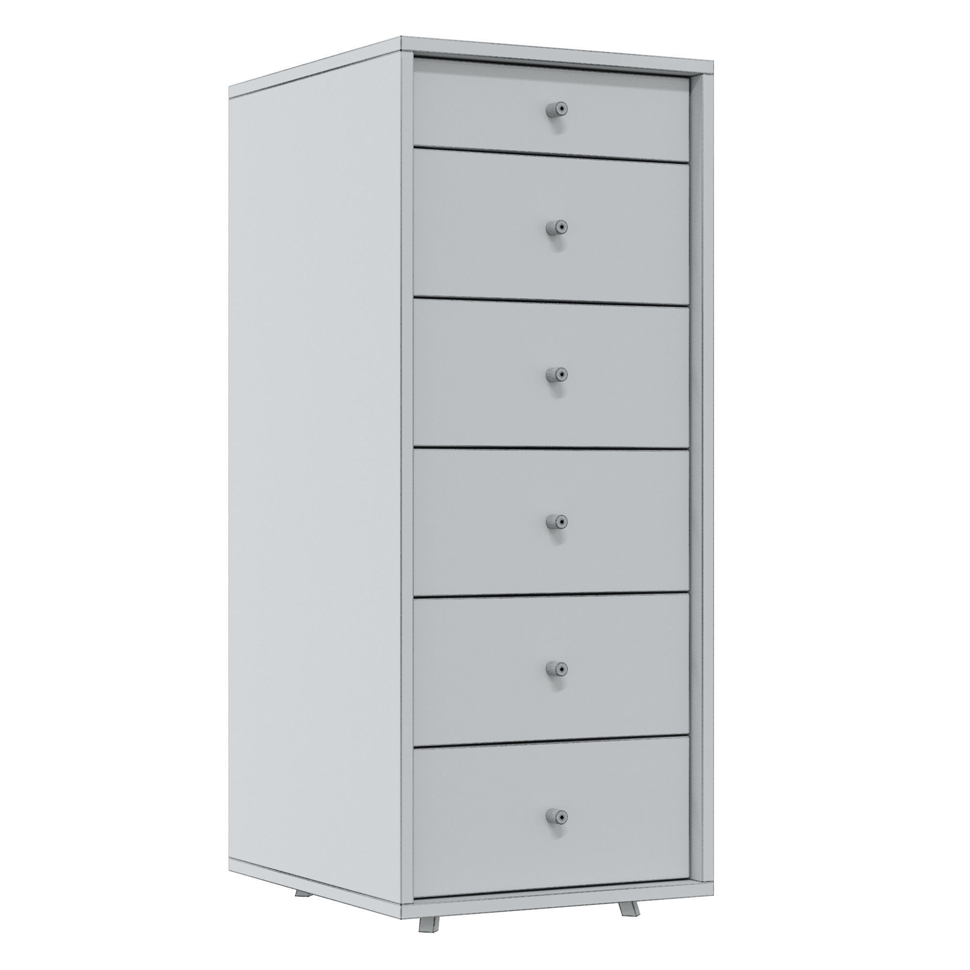 Chest of drawers D2 01 3D model_1