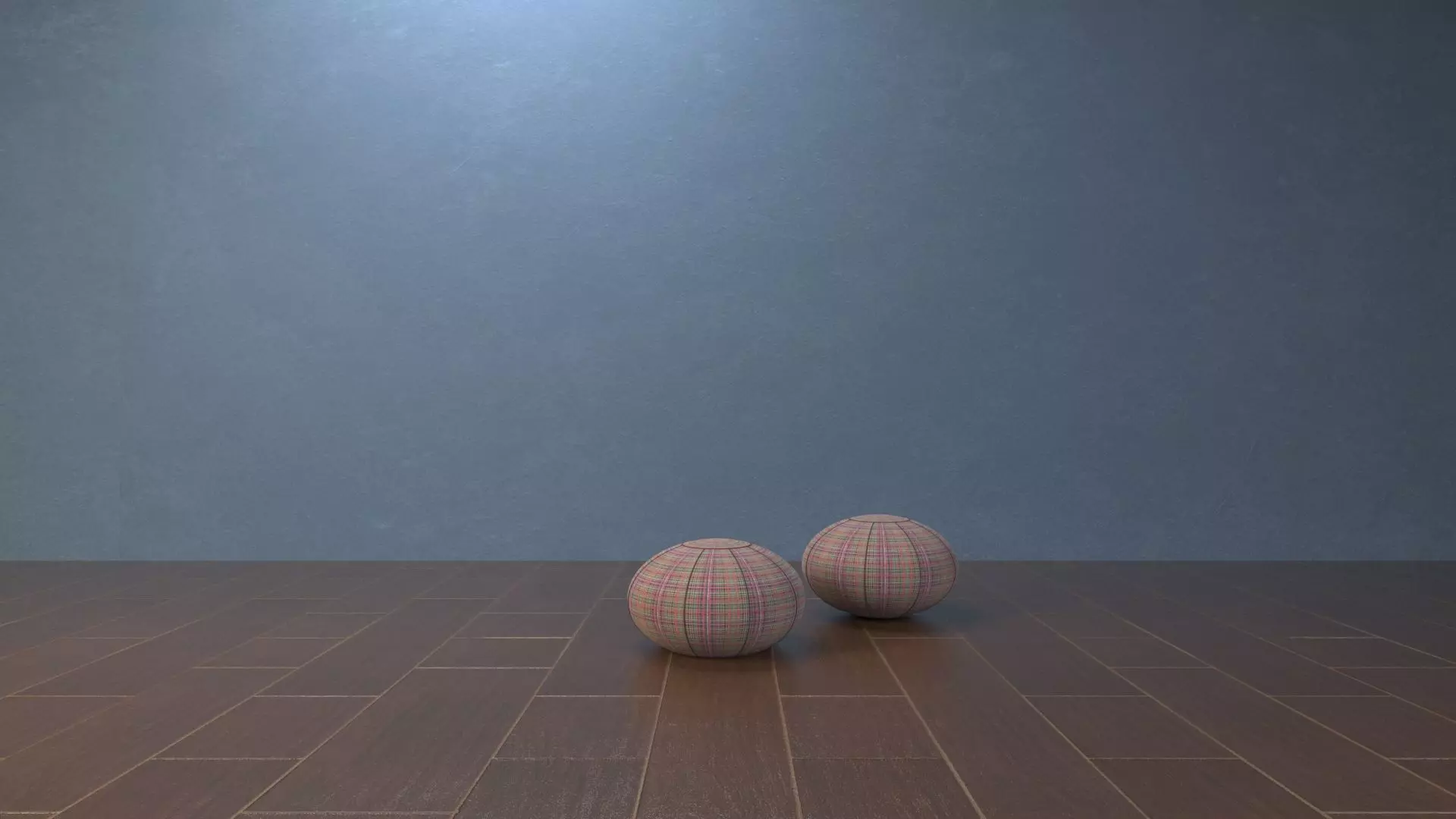 2 Seat Puff Free 3D model