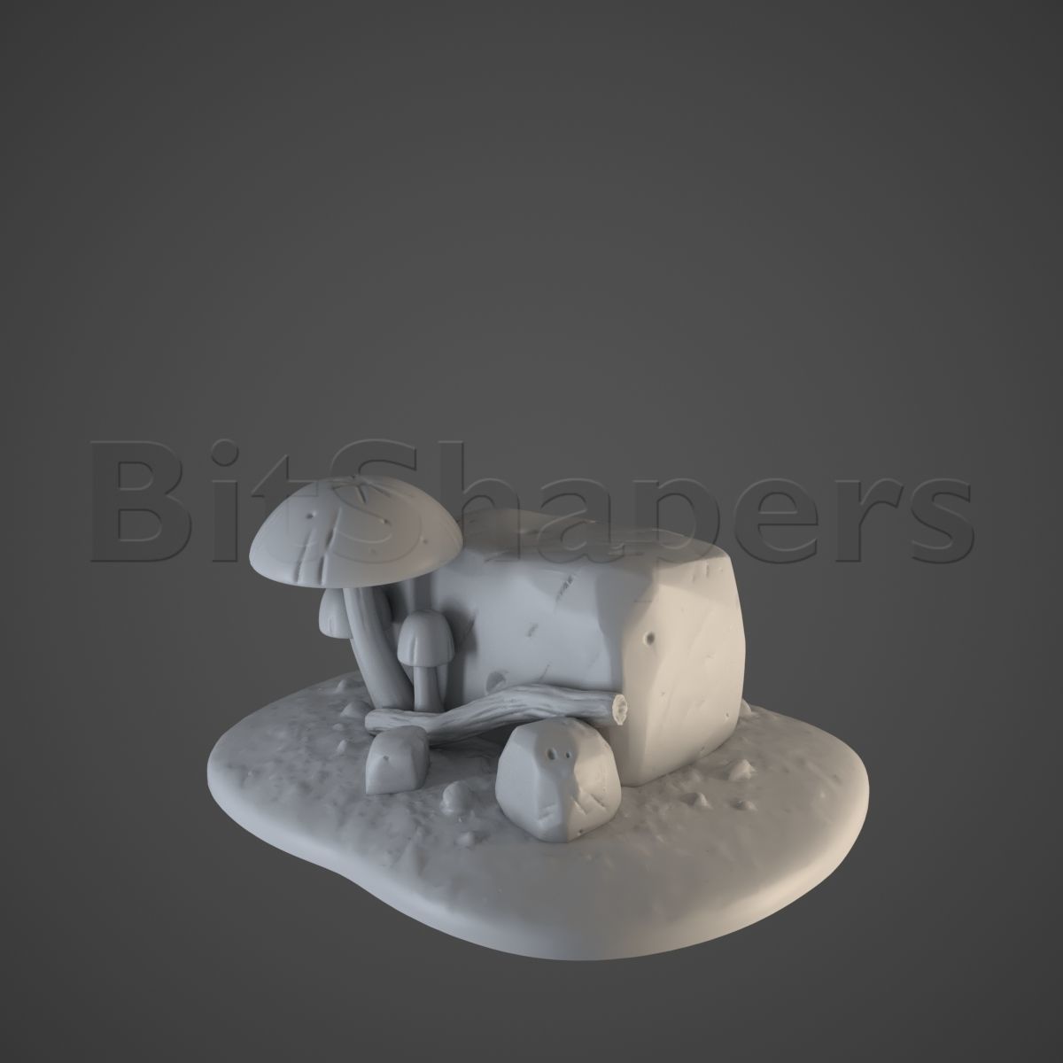 Forest Objects 3D print model_4