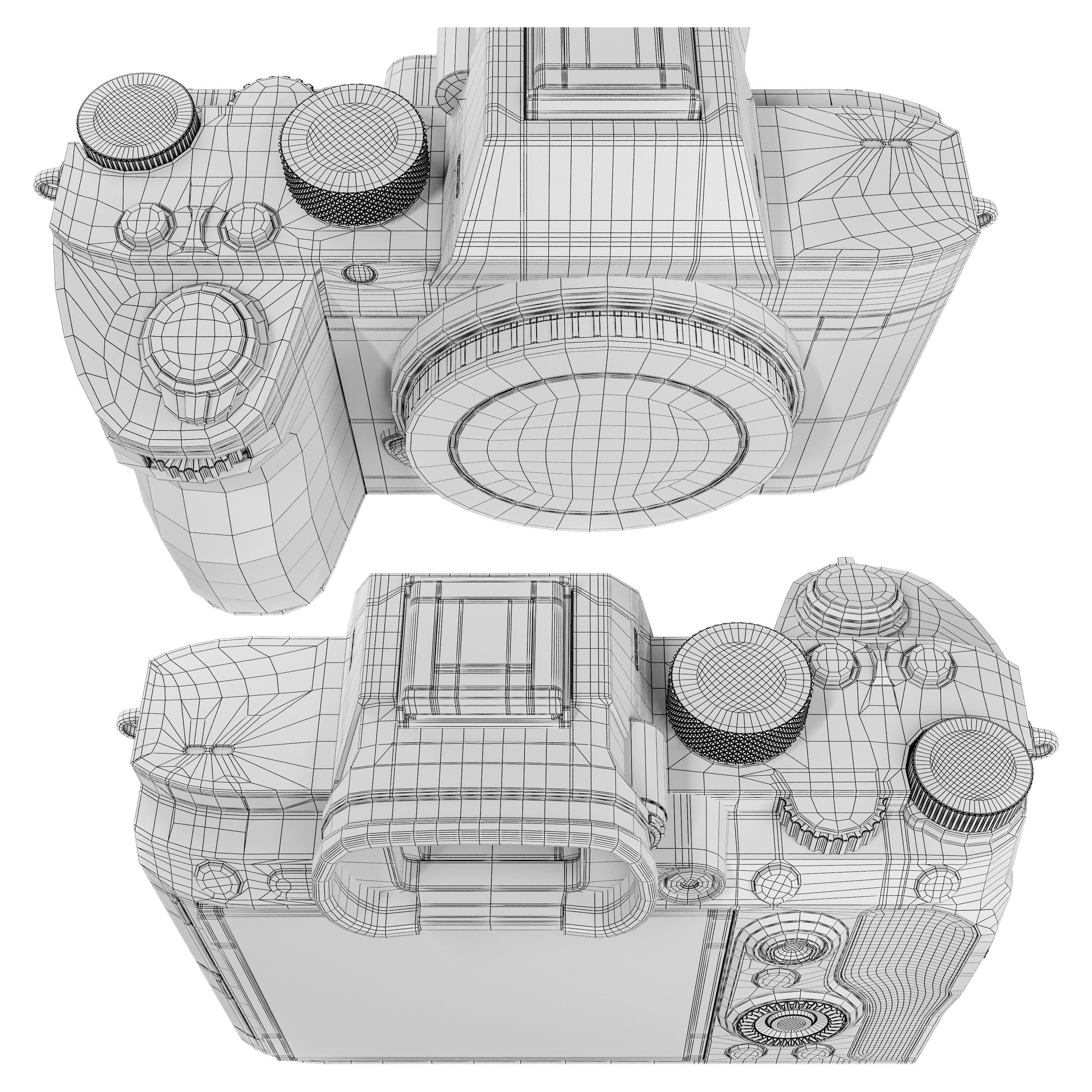 Camera Sony Alpha a7 III 28-70mm Kit Black 3D model_7