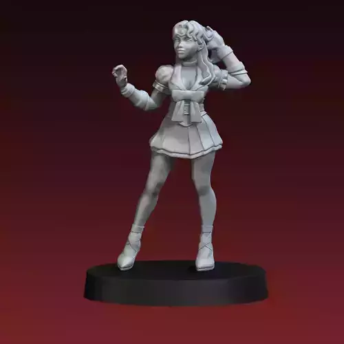 Sailor Neptune Michiru Kaioh 3D Print Miniature 3D print model