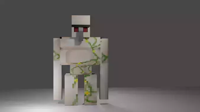 iron golem Free 3D model