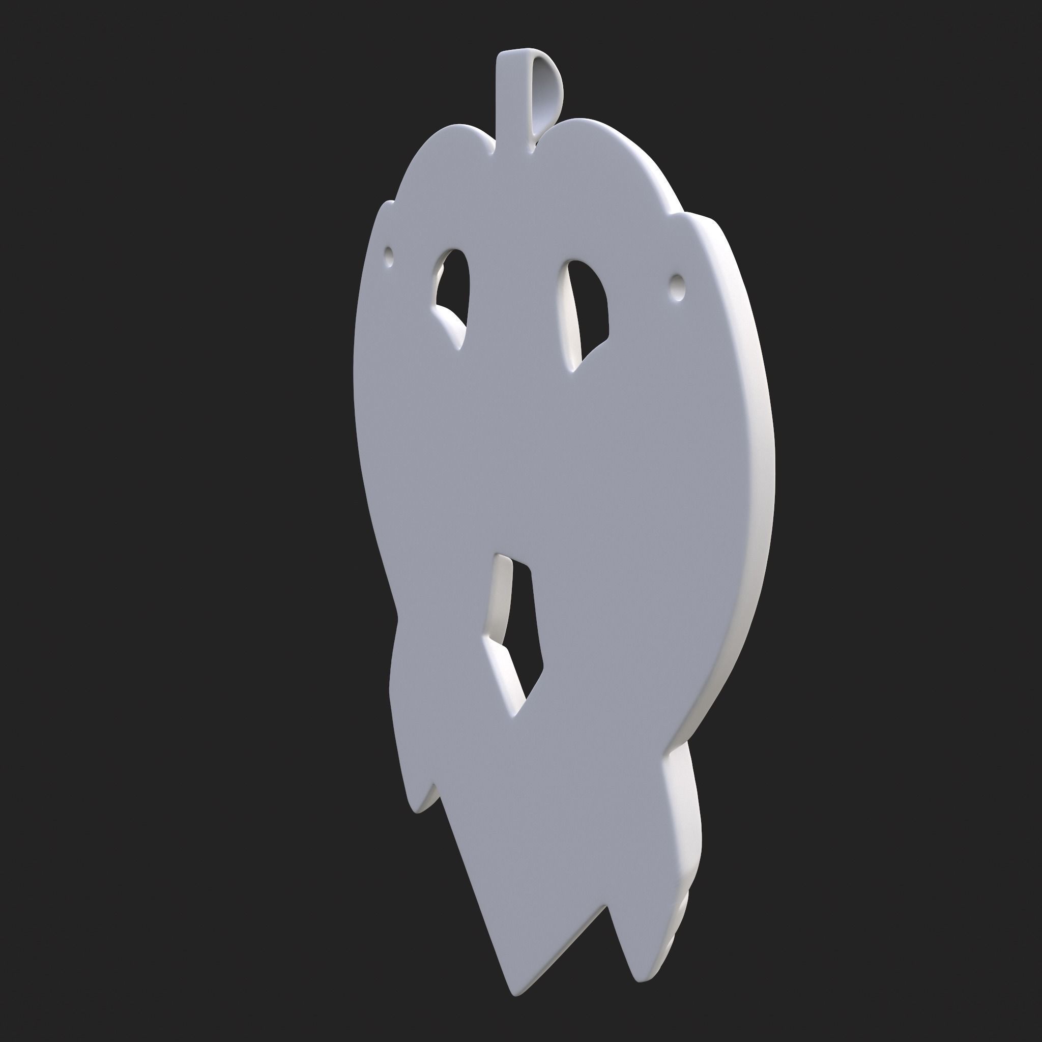 Anglo Saxon Pendant 3D print model_8