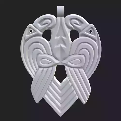 Anglo Saxon Pendant  3D print model