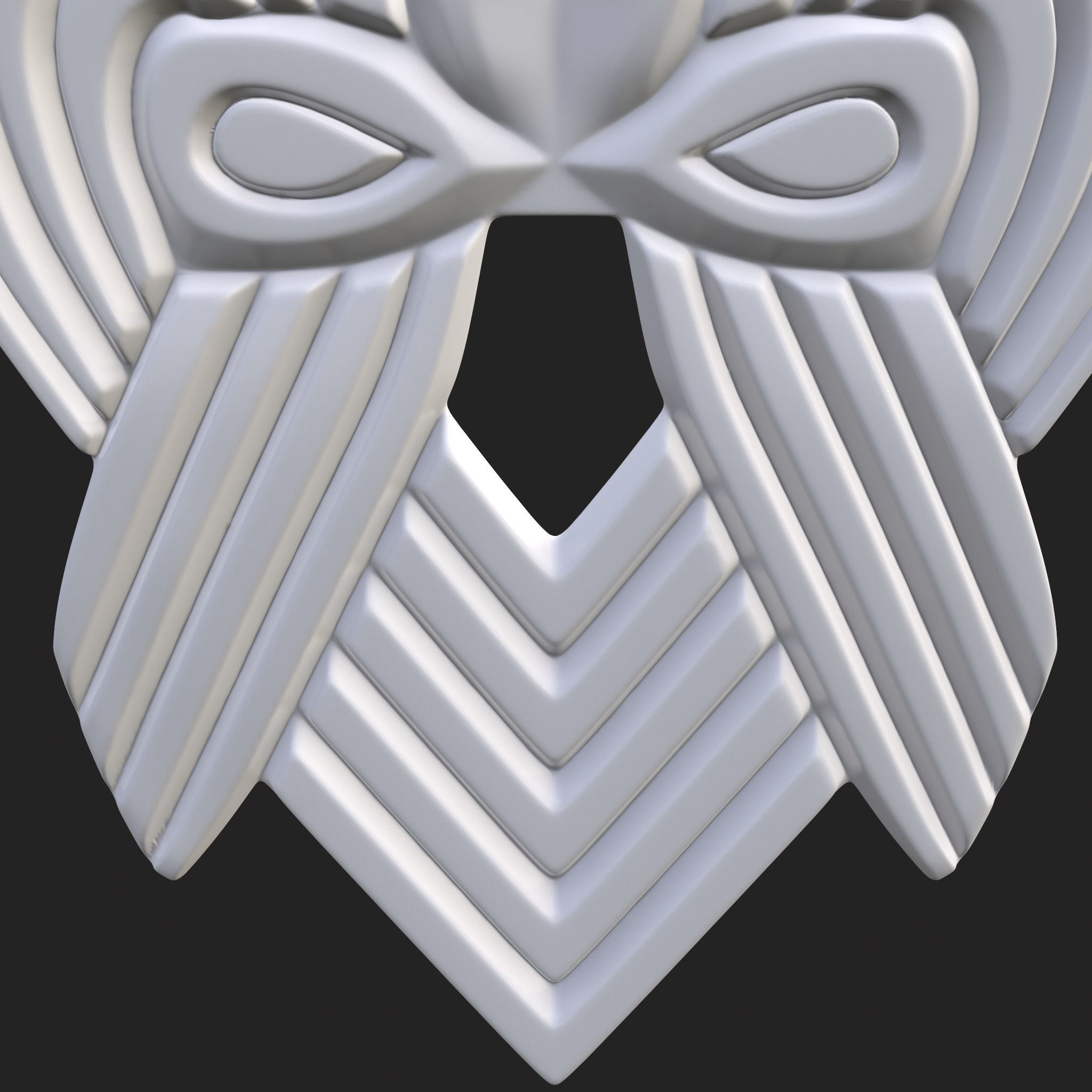 Anglo Saxon Pendant 3D print model_18