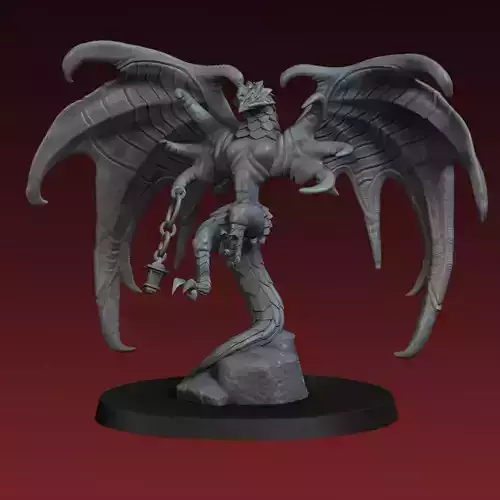 Valefor Final Fantasy X 3D Print Miniature 3D print model