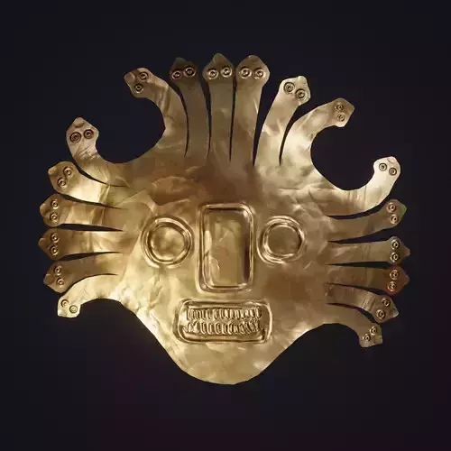 Gold Ornament 1 -  Nazca Culture Peru