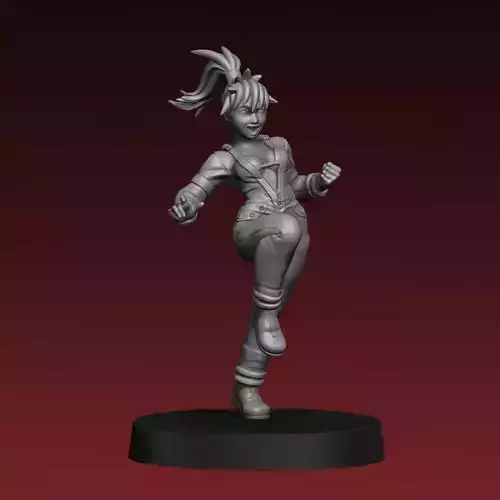 Nikaido Dorohedoro 3D Print Miniature 3D print model