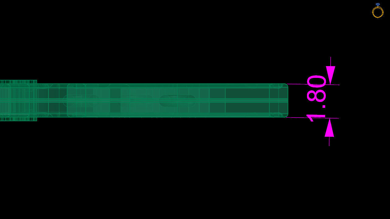 Initial Letters Pendant-Earrings Alphabets 3D Model Collection 3D print model_2