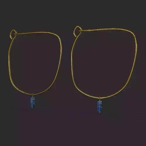 Medieval Agate Earrings 