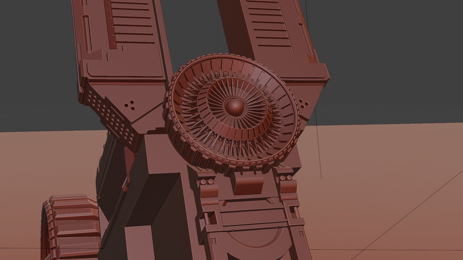 Sci-fi Bike 3D Model Low-poly 3D model_13