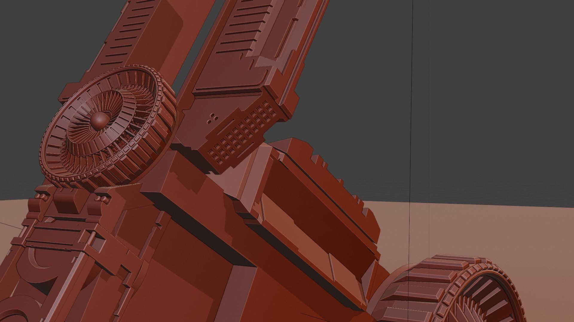 Sci-fi Bike 3D Model Low-poly 3D model_14