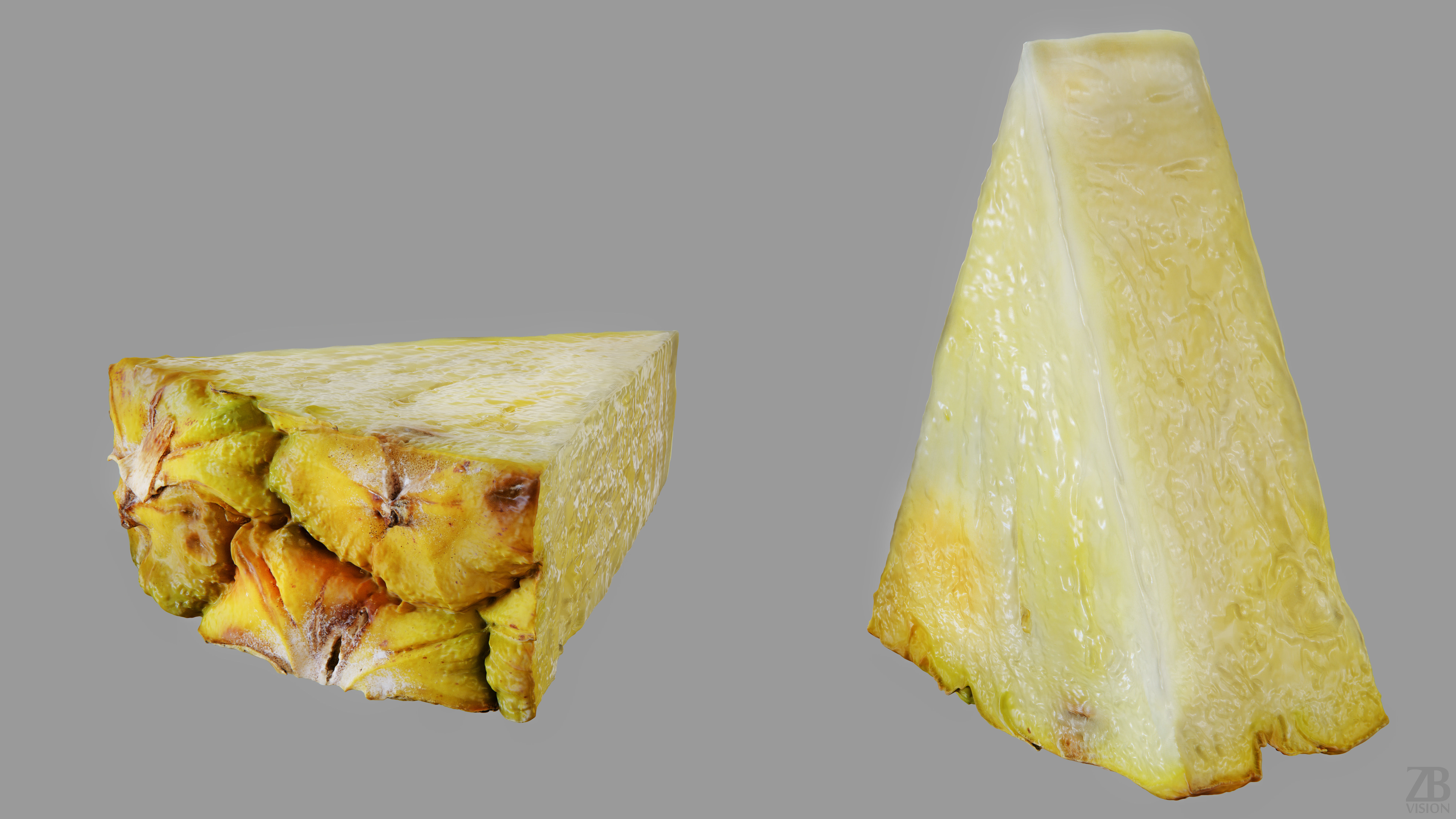 Pineapple 3D model_9