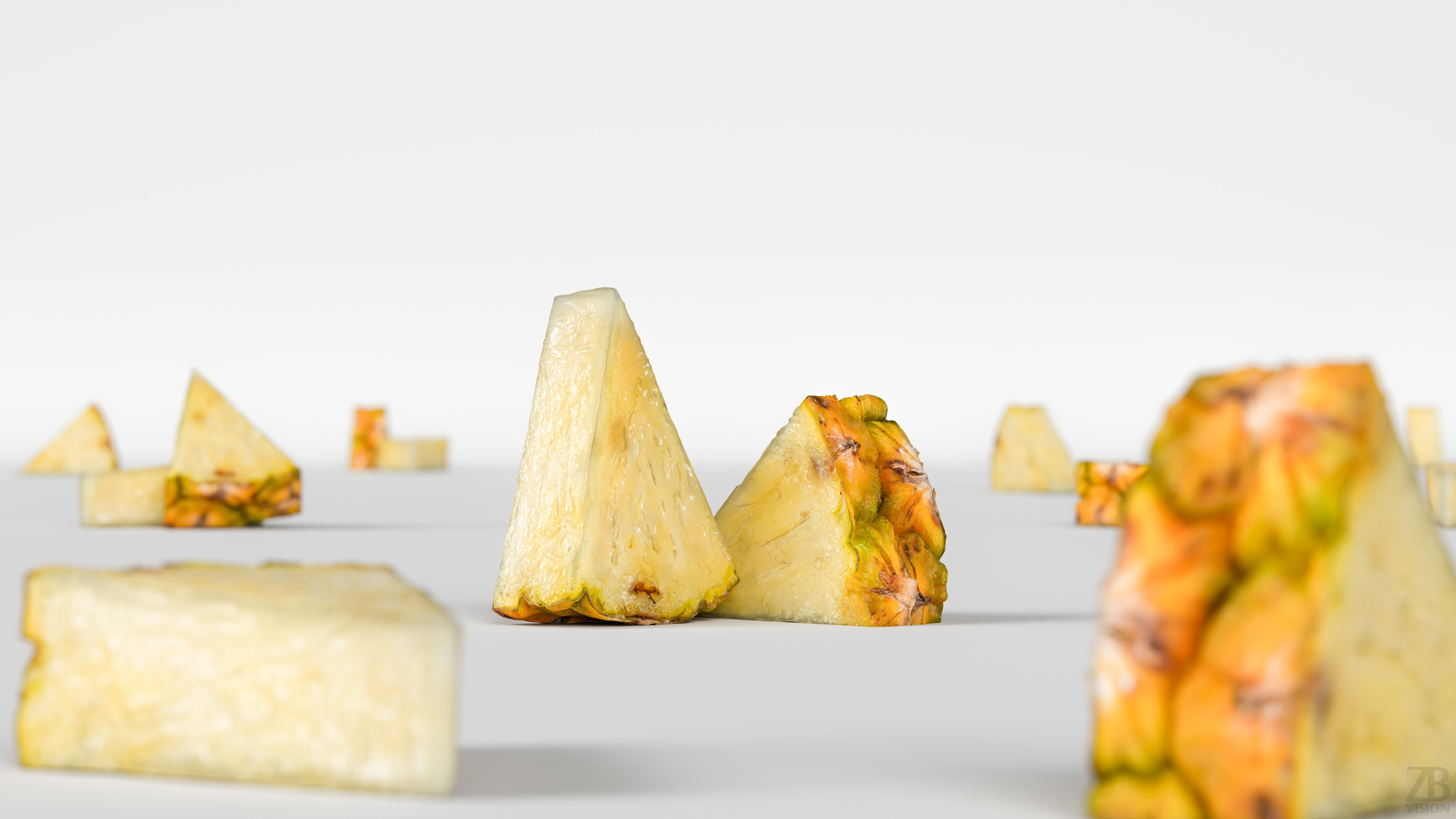 Pineapple 3D model_1