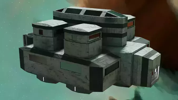 SCIFI Pack 1 Free low-poly 3D model