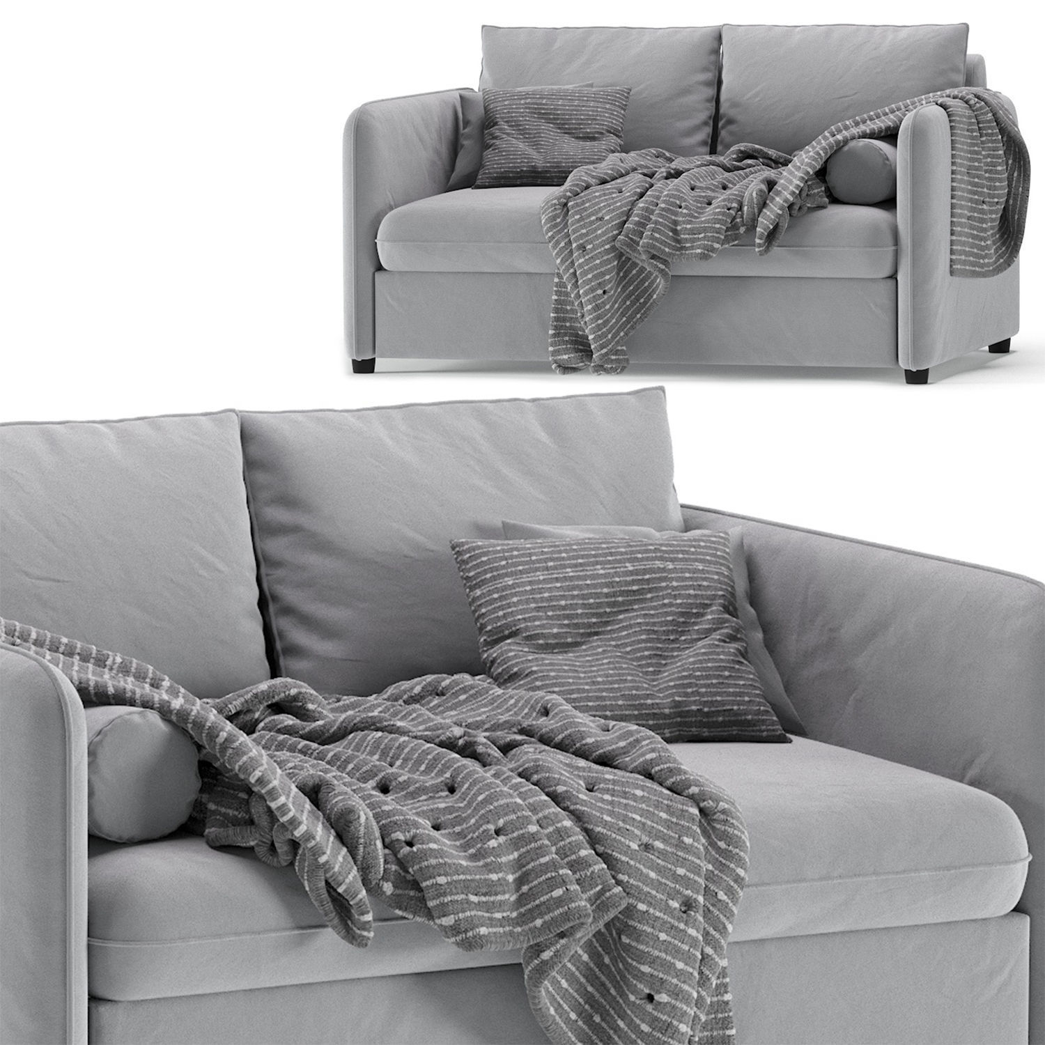 Mons Wagon Sofa By Skdesign 3D model_5