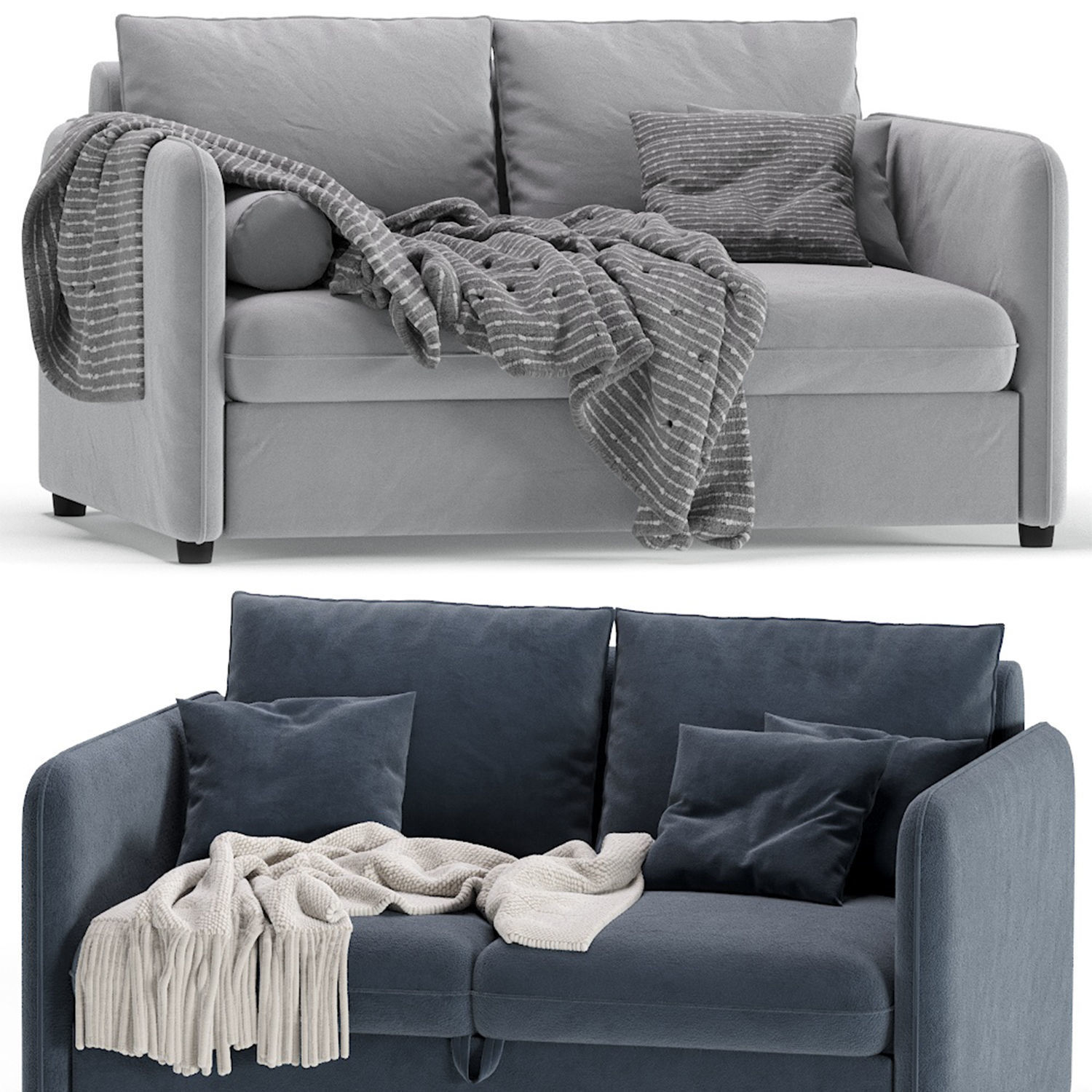 Mons Wagon Sofa By Skdesign 3D model_1