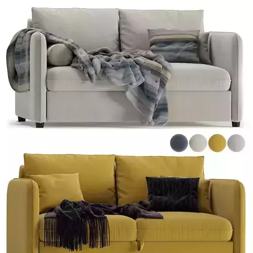 Mons Wagon Sofa By Skdesign 3D model