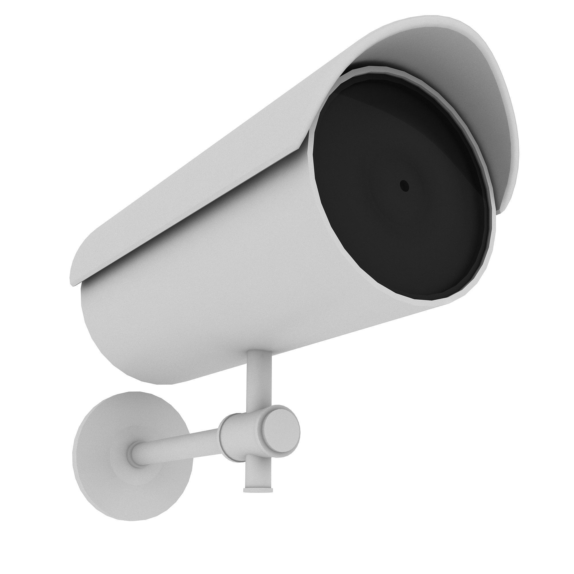 security camera 02 3D model Low-poly 3D model_2