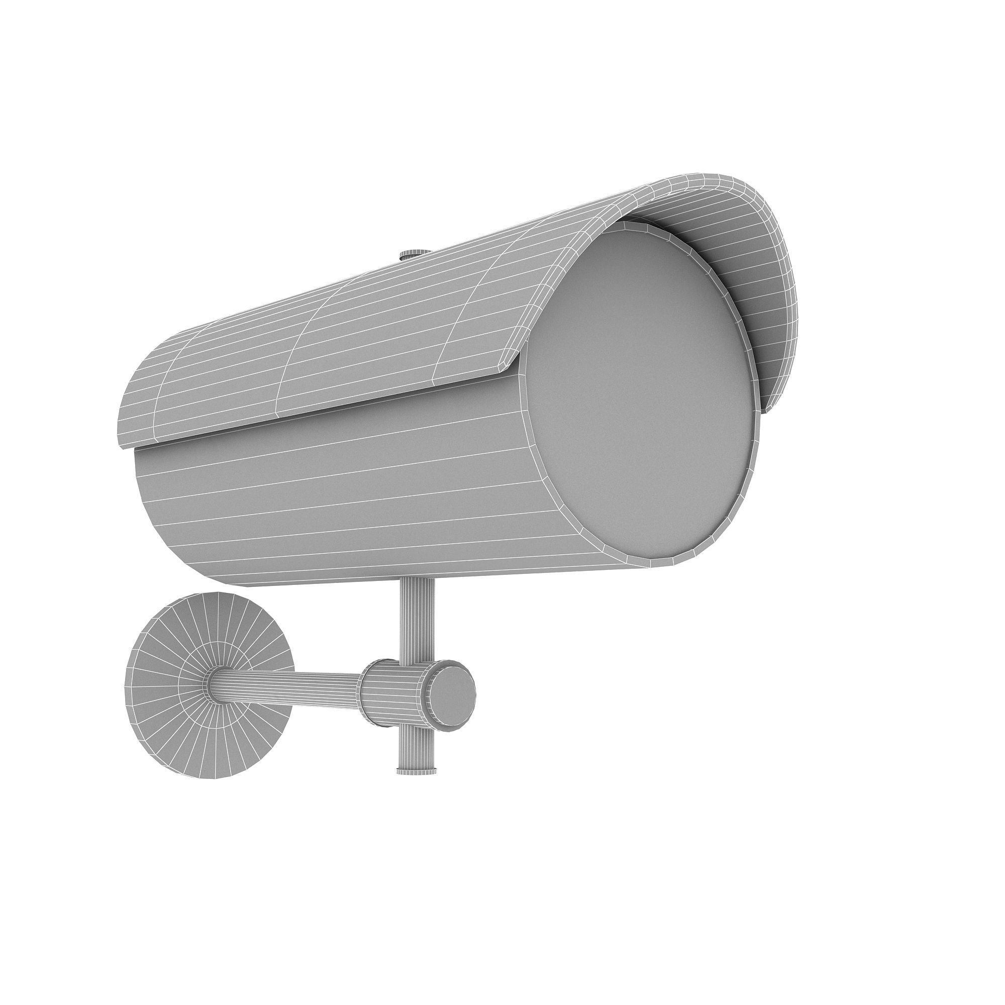 security camera 02 3D model Low-poly 3D model_4
