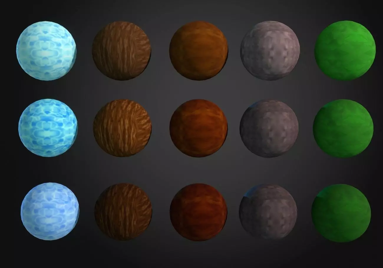 Texture 15 nature lanscape textures for games VR / AR / low-poly | CGTrader
