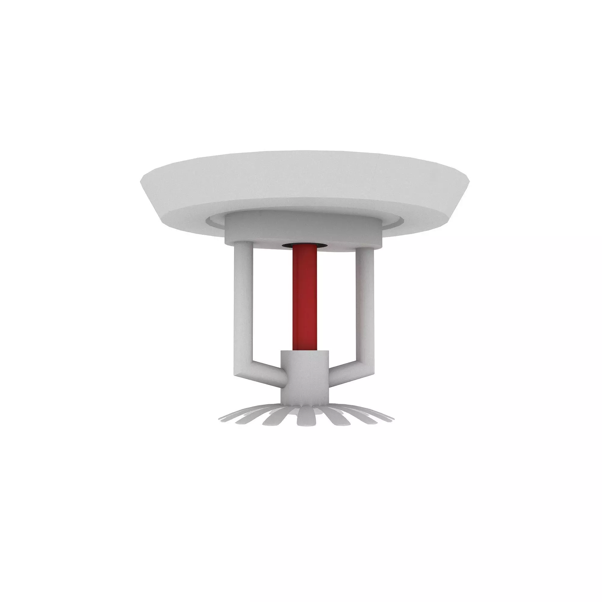 3D fire sprinkler model Low-poly 3D model