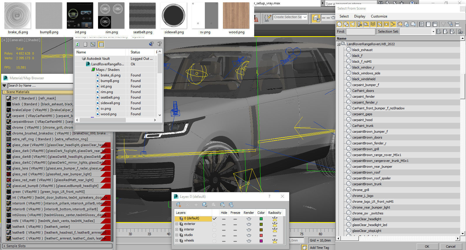 Land Rover Range Rover SV LWB 2022 3D model_30