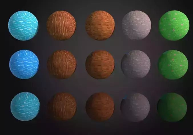 15 nature lanscape textures for games