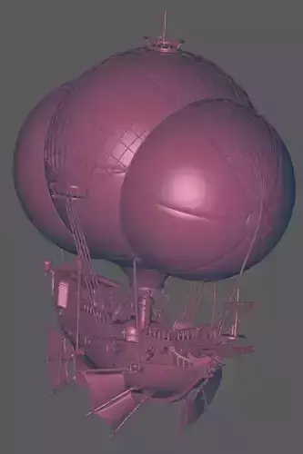 Classic Airship Khymera 3D print model