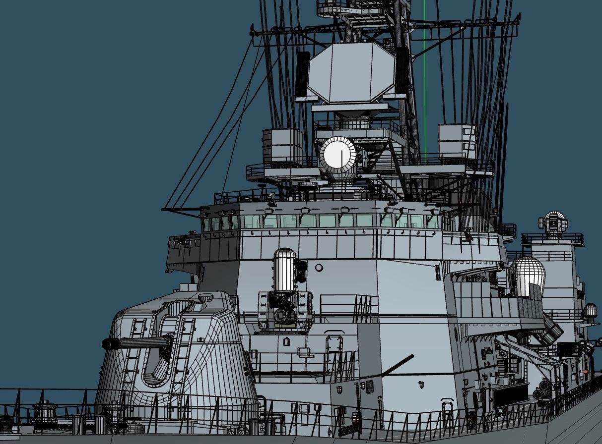 JMSDF Takanami class destroyer DD104 kirisame 3D model_13
