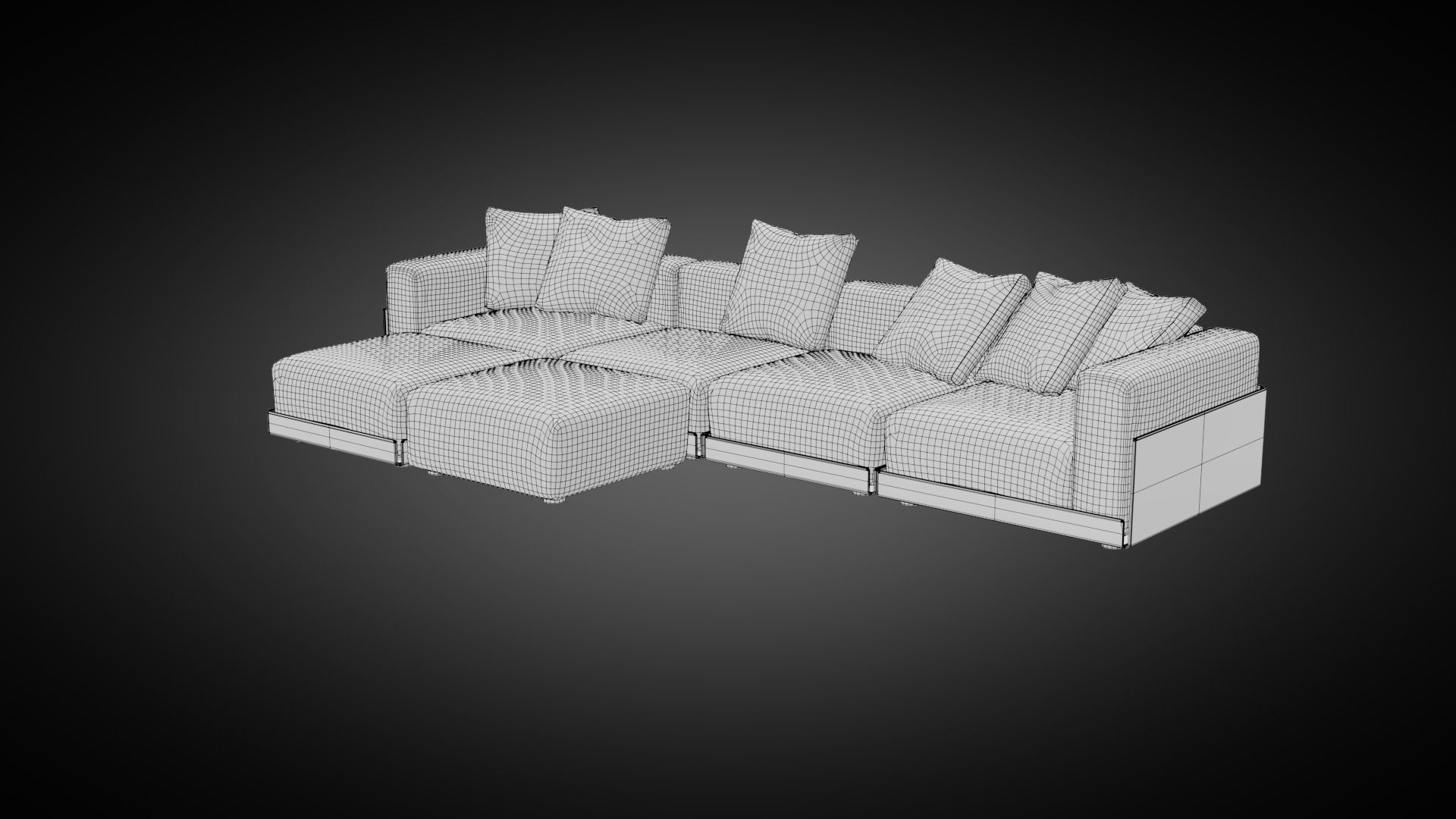 Colico Asami Sofa 3D model_16