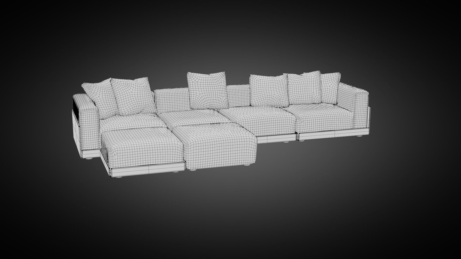 Colico Asami Sofa 3D model_14