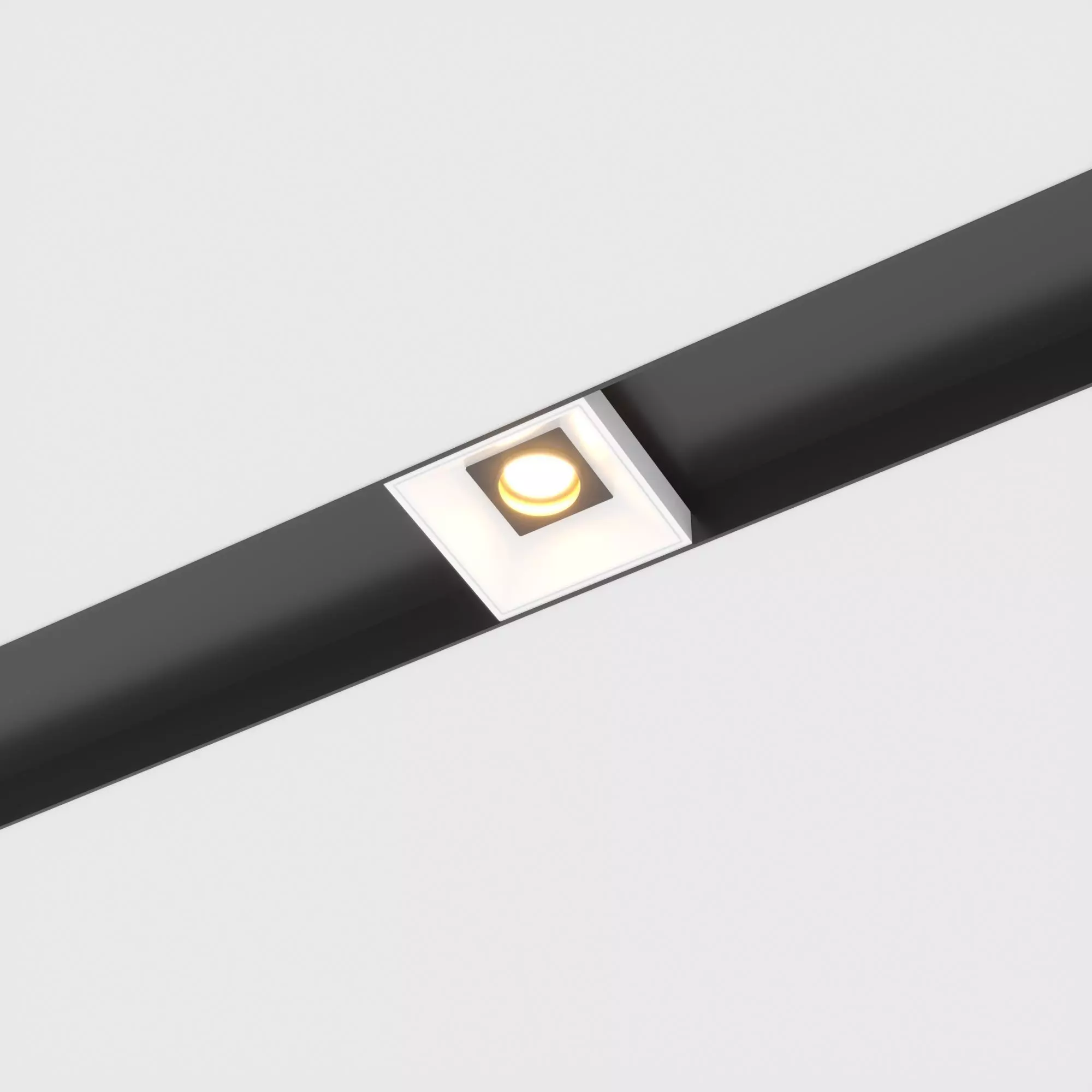 lamp1 led strip light with square shape 3D model_0