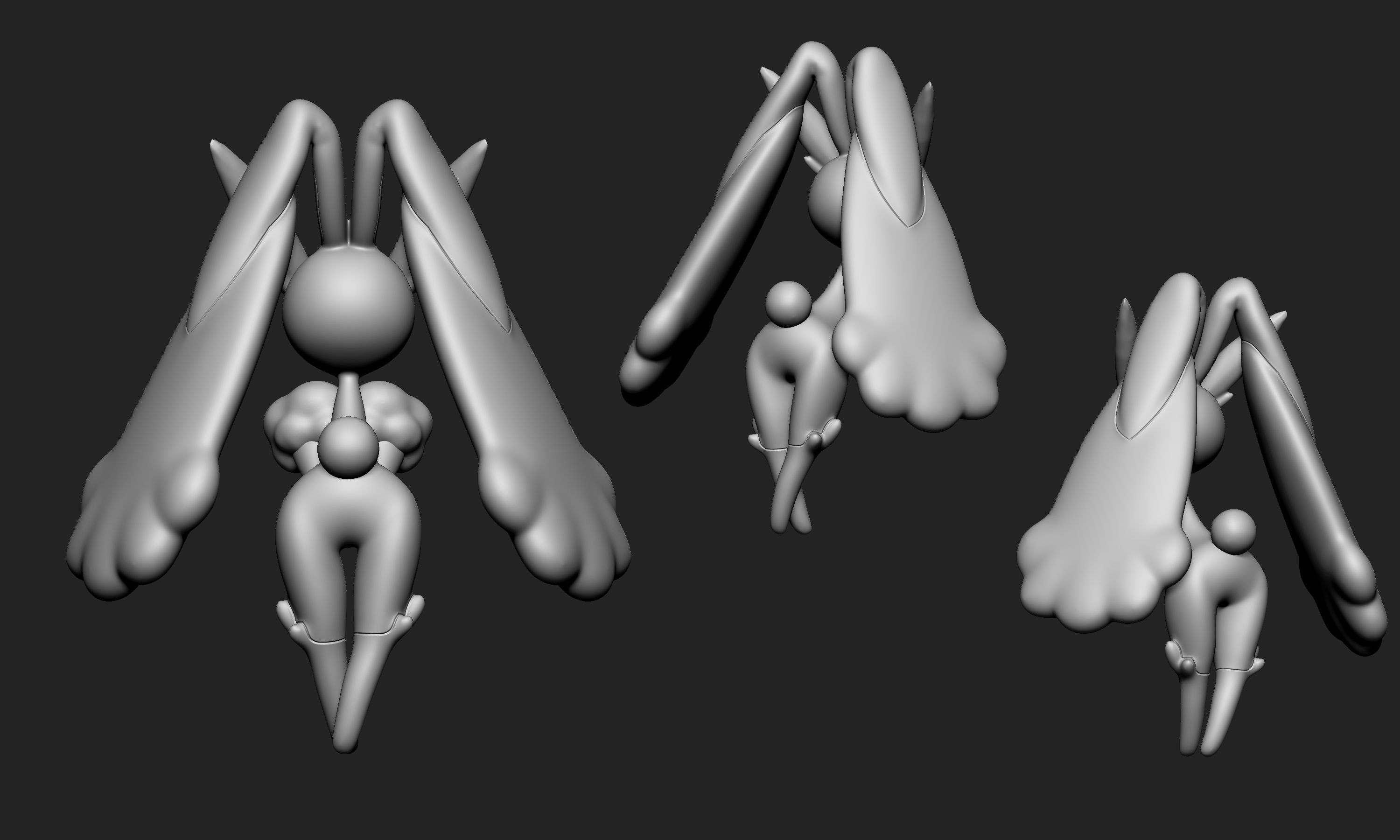 Pokemon - Lopunny 3D print model_6