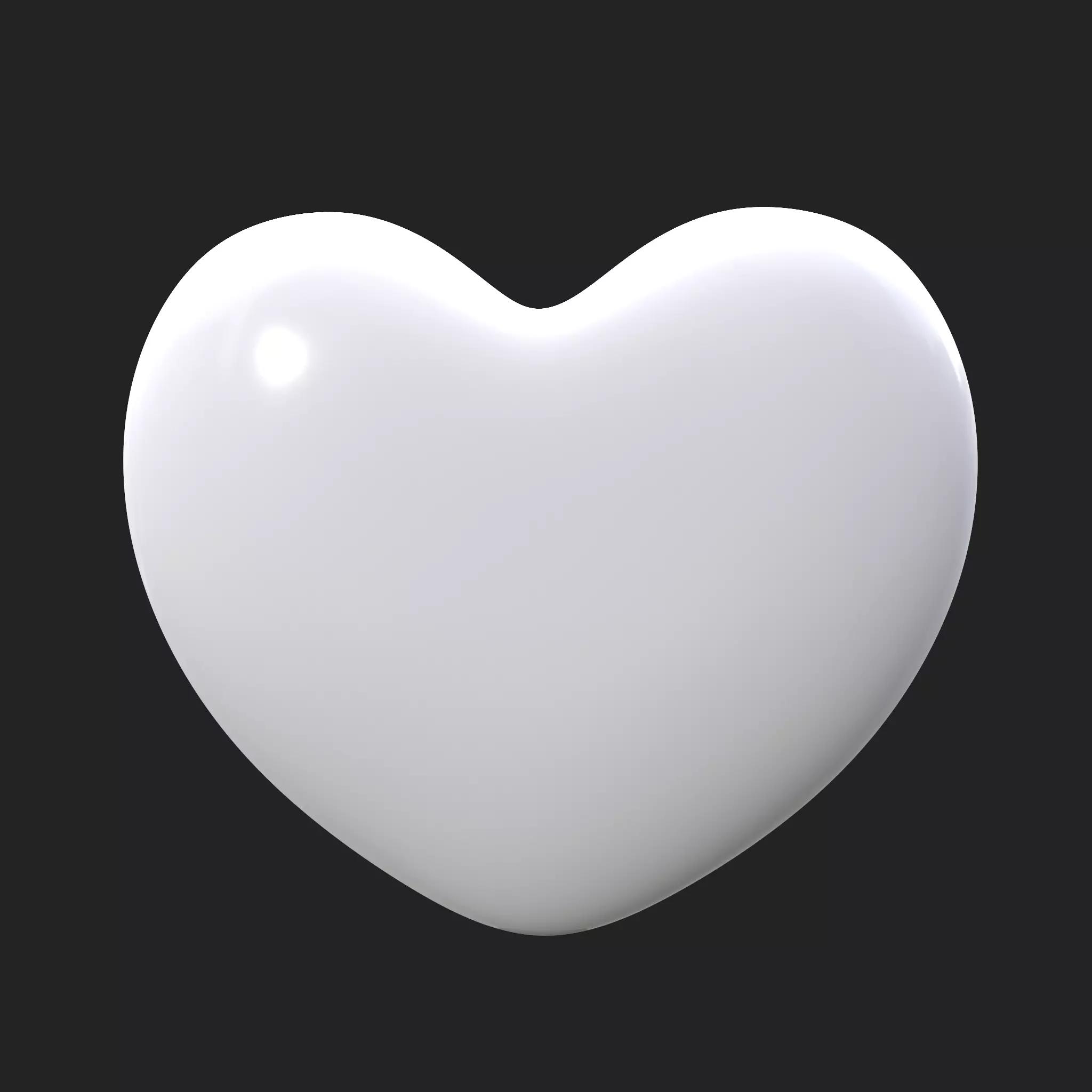 Heart Shape 3D print model