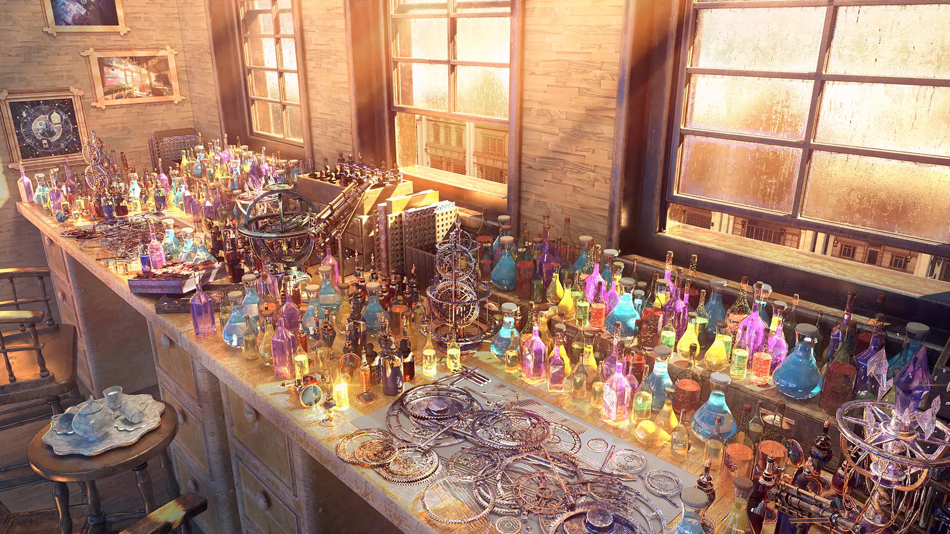 Alchemist Room 3D model