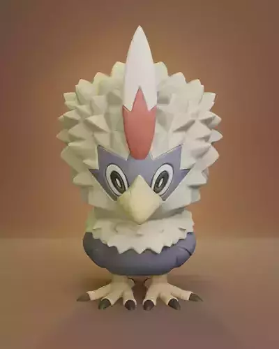 Pokemon - Rufflet 3D print model