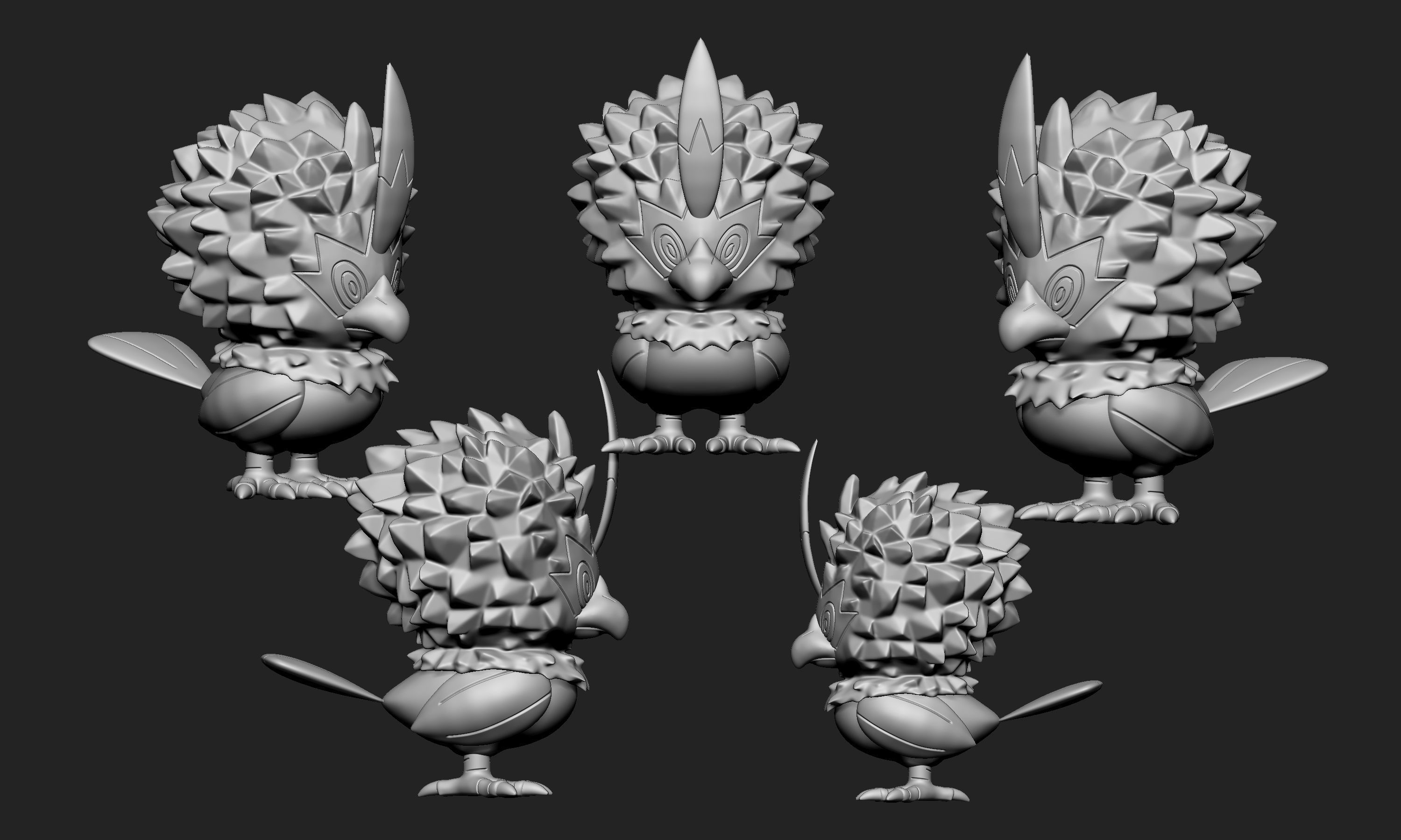 Pokemon - Braviary 3D print model_9