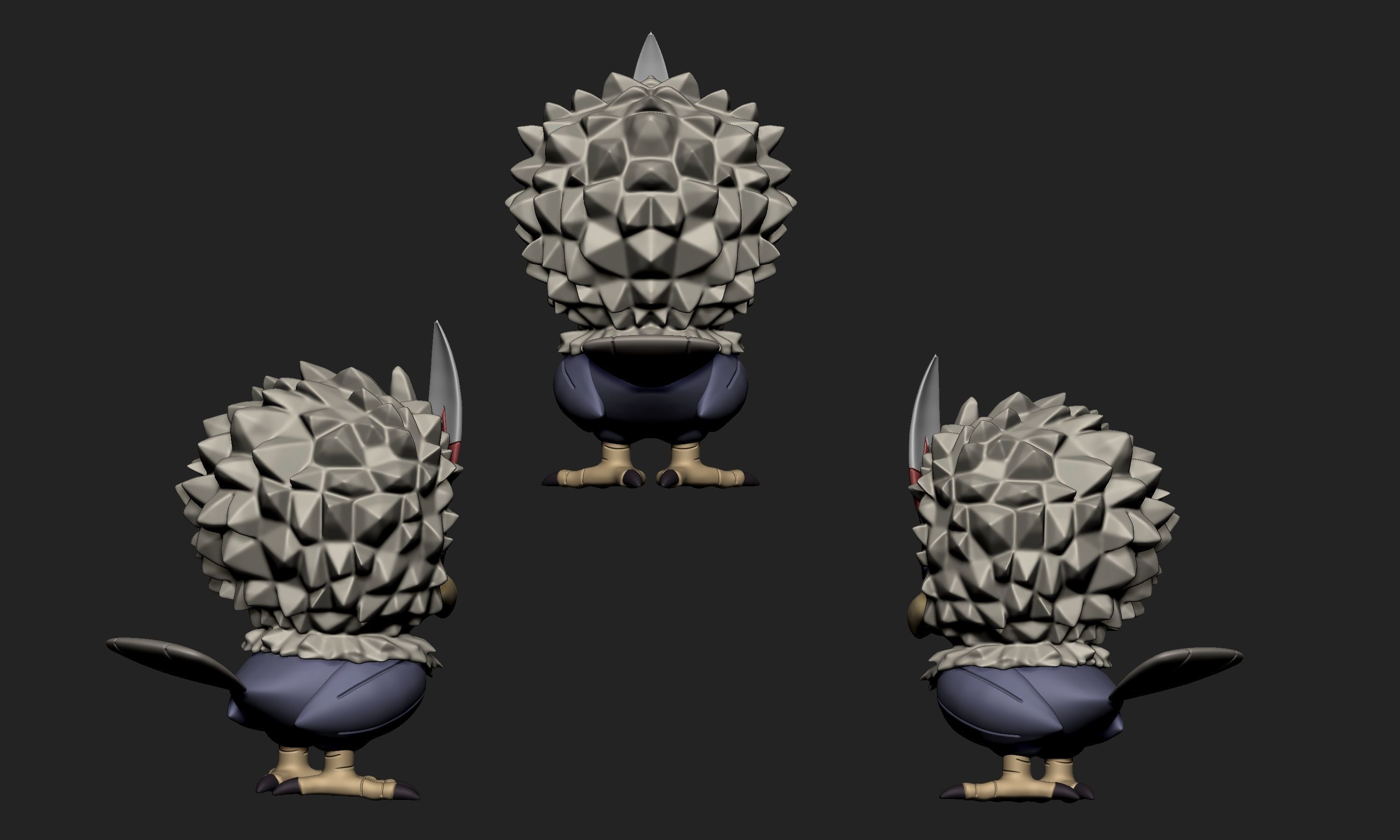 Pokemon - Braviary 3D print model_4