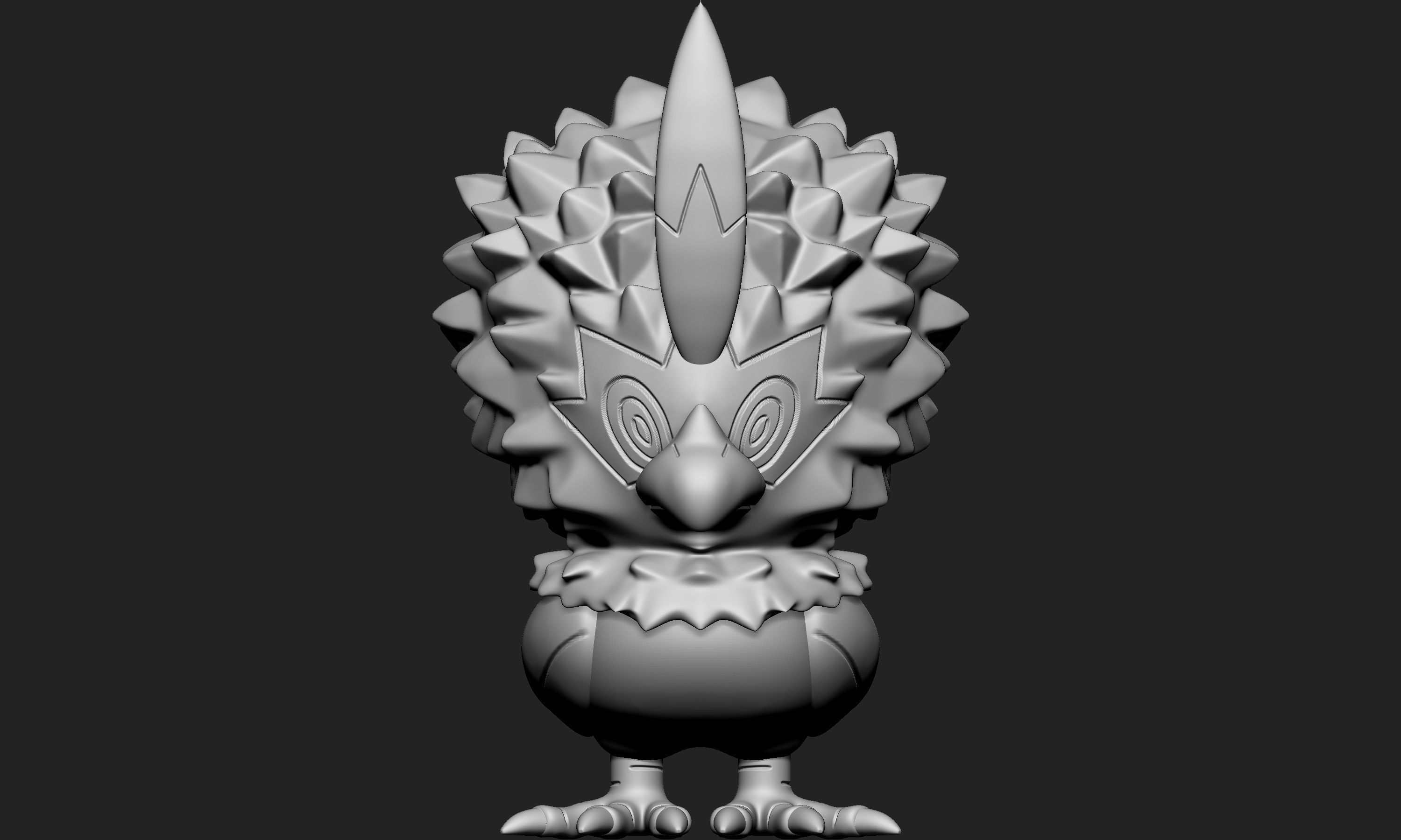 Pokemon - Braviary 3D print model_1