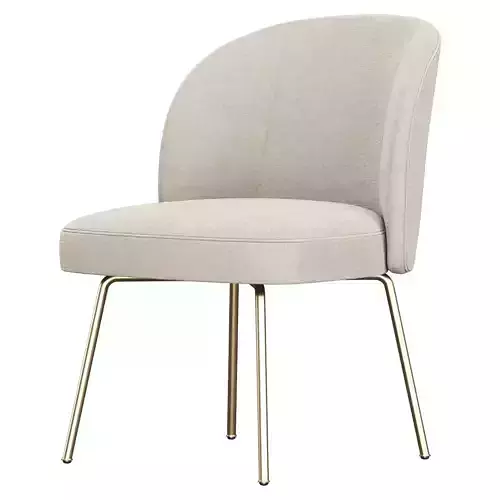 Greer Upholstered Dining Chair 3D model