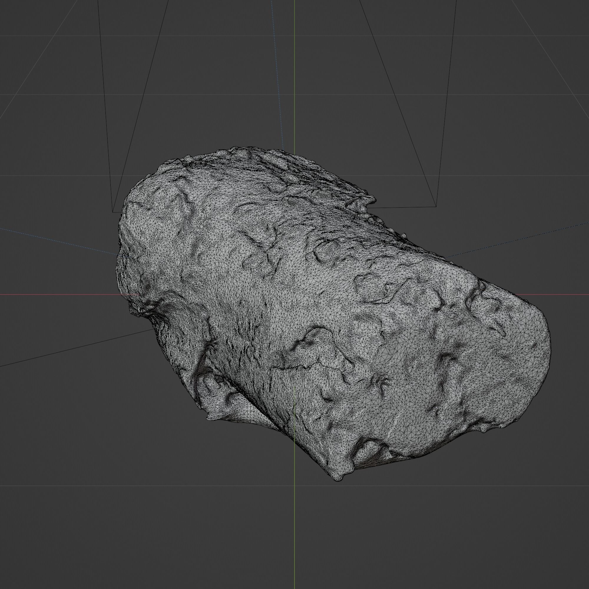 Tree Trunk 001 3D model_4