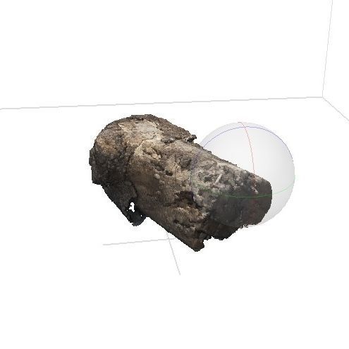 Tree Trunk 001 3D model_6