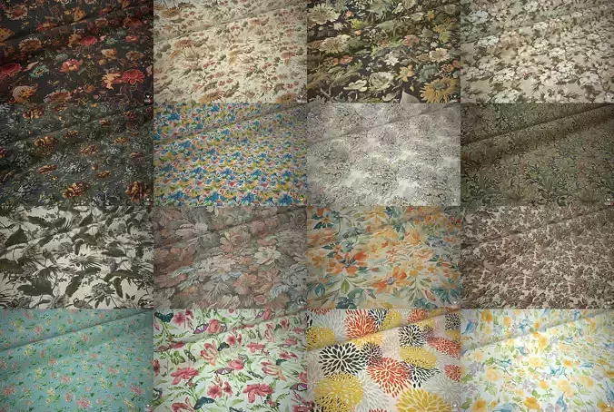 Fabric Vol 19 - Floral